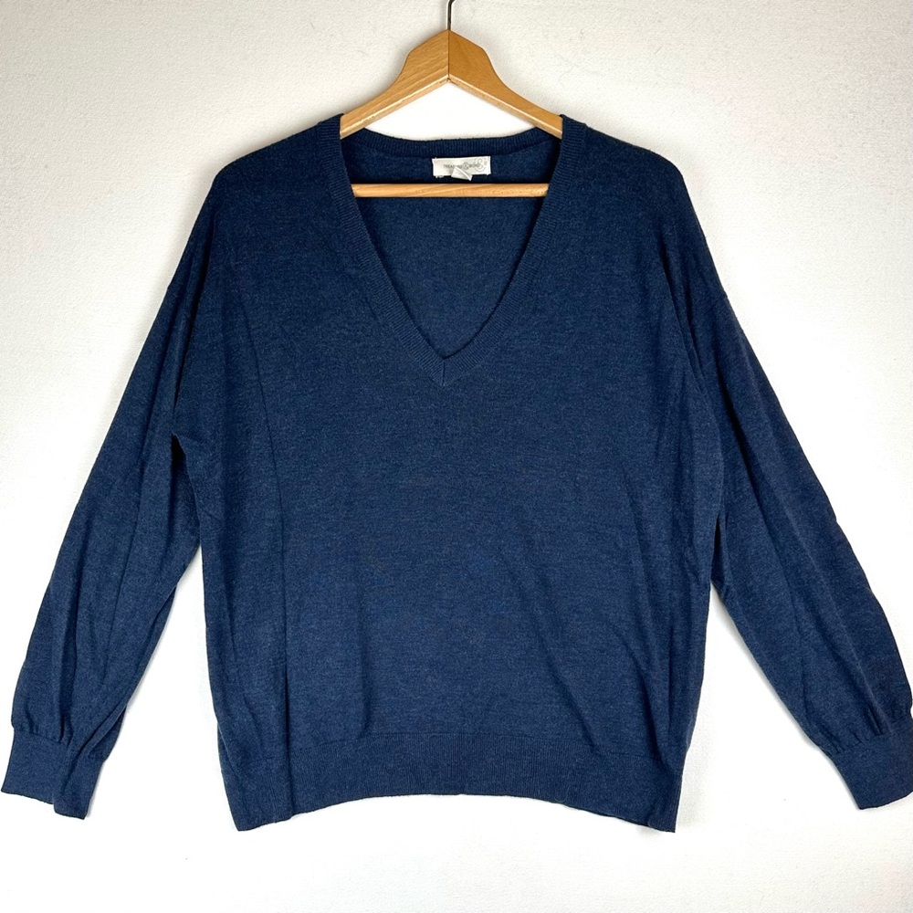 Treasure & Bond V neck Sweater Preppy Business Classic